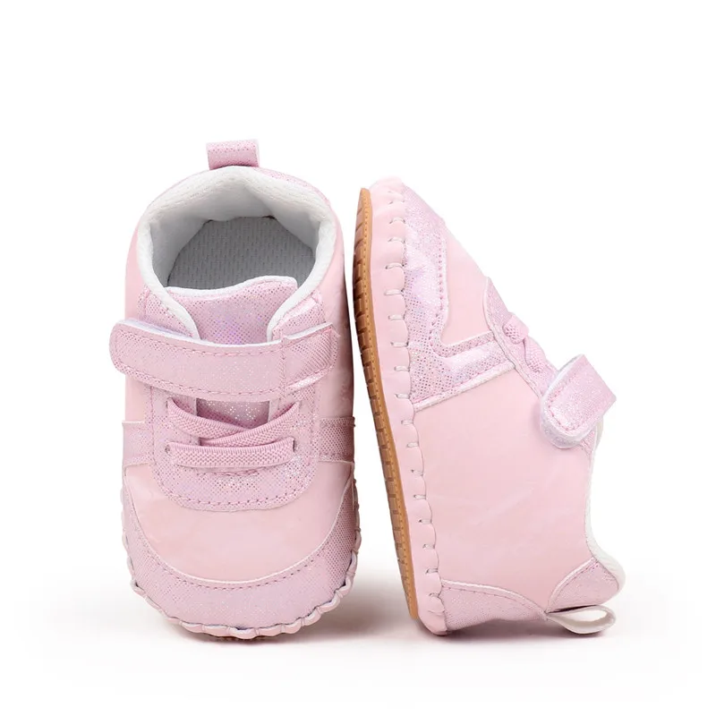 Nuevos zapatos de bebé para niños y niñas, zapatos informales antideslizantes de suela suave a la moda para primavera y otoño para recién nacidos - imagen 4