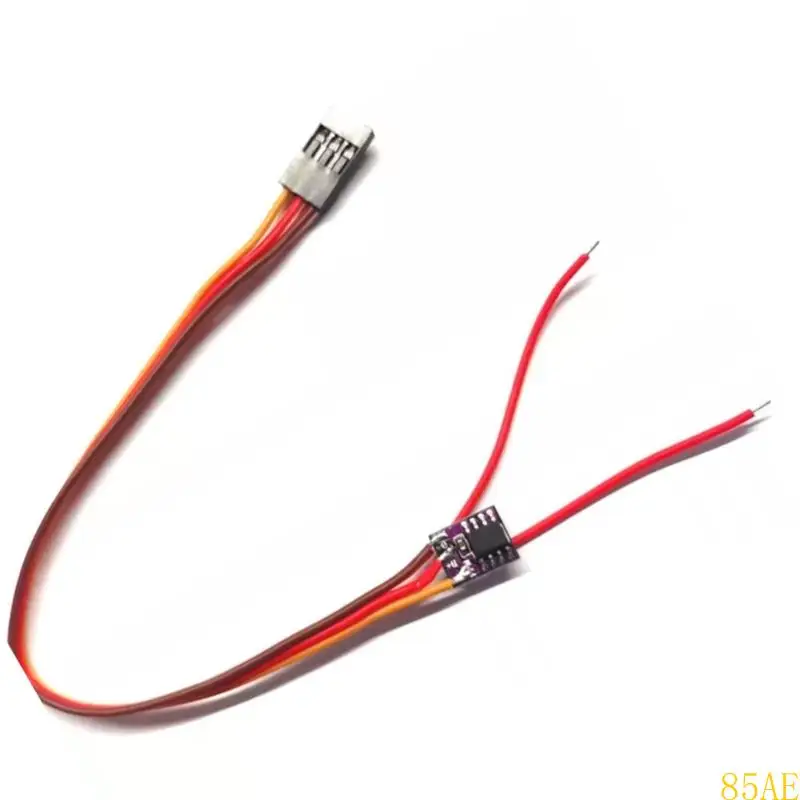 1.6A ESC cepillado para modelo de barco y coche de Control remoto, ideal para Motor sin núcleo de engranaje M10 N20 con protecciones contra sobrecalentamiento - imagen 2