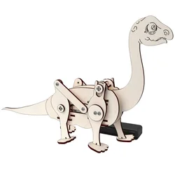Brachiosaurus con Control remoto creativo, Kit de experimentos científicos DIY, proyecto de física educativa para estudiantes, juguete artesanal STEM
