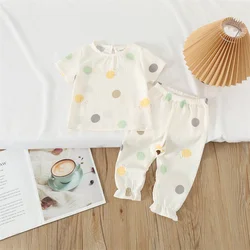 Pijama corta de algodón para bebé y niño verano