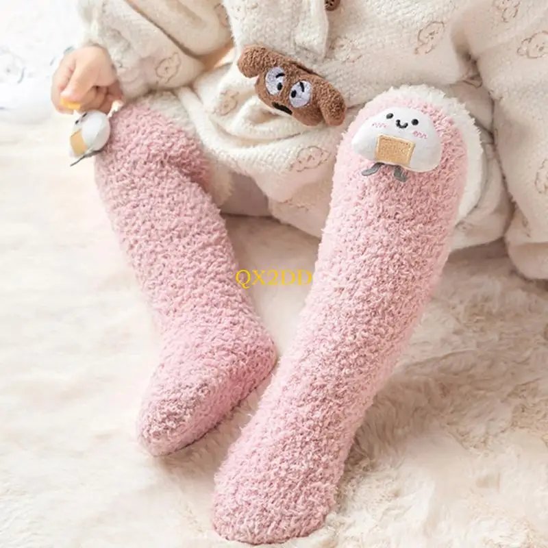 QX2D calientes sobre rodilla muñecas dibujos dibujos largos para bebés aire libre