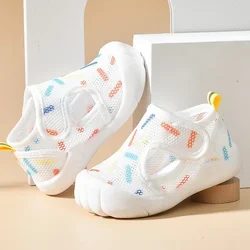 Sandalias de malla transpirable para bebés – suela antideslizante
