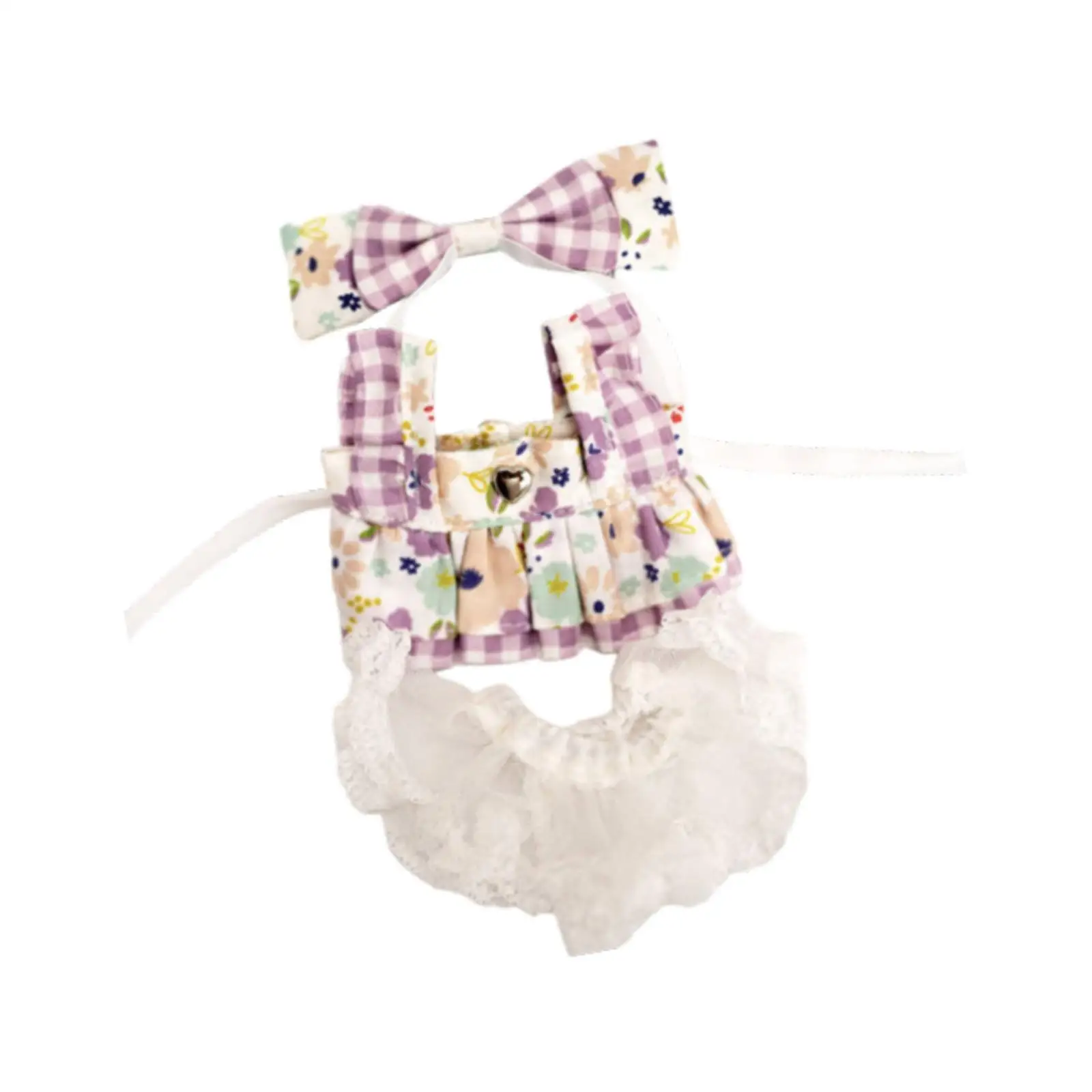 20cm Doll Dress Decoration for Kids Birthday Gift Fashion Soft Pendant Doll