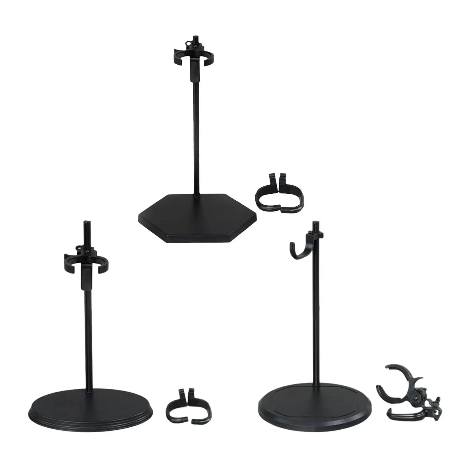 Display Stand for 1/6 Action Figures Doll Model Stand Versatile Adjustable Stable Base Stand for Fashion Dolls