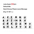 500Pcs Mix Letter