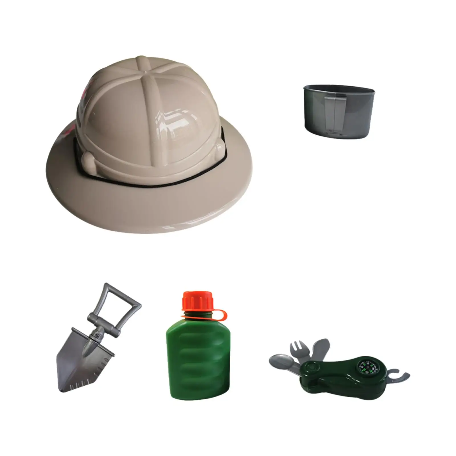 Explorer Hat Camping Hat Role Play Toys for Halloween Role Play Birthday