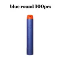 100 Pcs-blue round