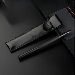 Funda para bolígrafo con letrero, funda protectora para bolígrafo, organizador de escritorio, artesanía, estuche para pluma estilográfica de negocios, resistente al agua de alta gama