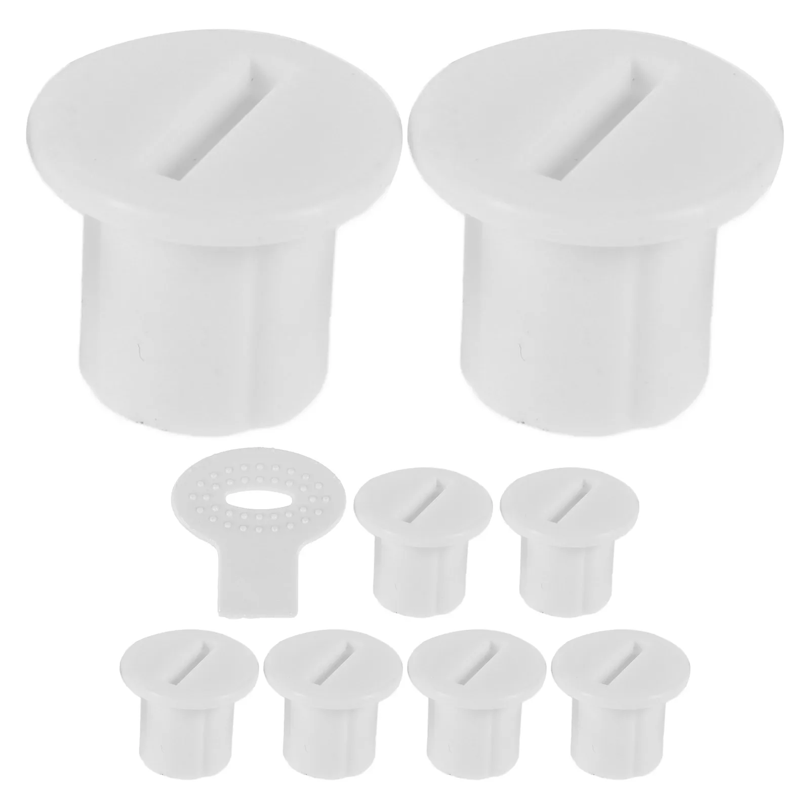 Tornillos de repuesto de escalera resistentes, tornillos de fijación para orinal de entrenamiento, sujetadores roscados fuertes para accesorios de baño y baño