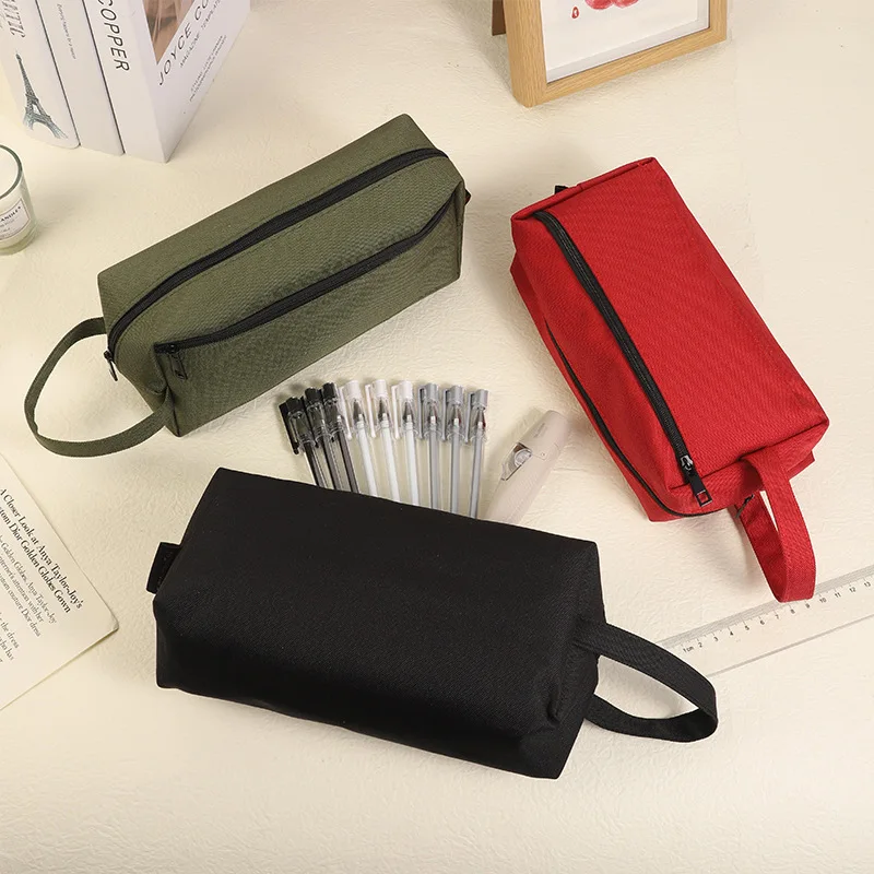Estuche para lápices resistente de gran capacidad, organizador - imagen 3