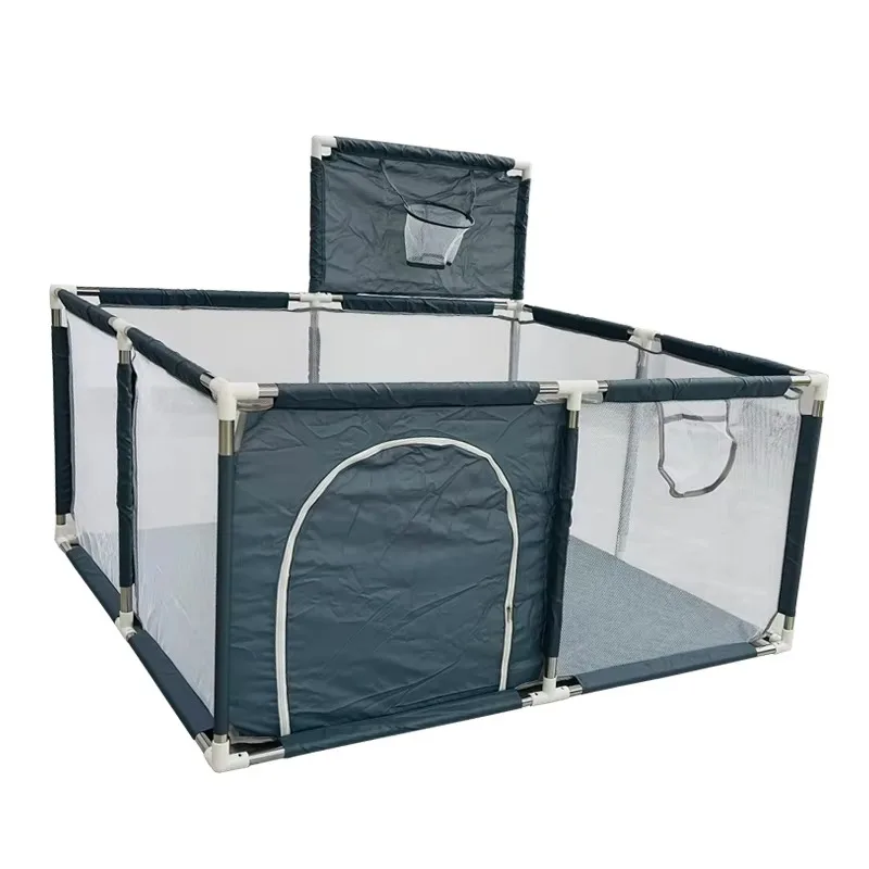 Parque infantil para bebés con protector de espuma: gran centro de actividades para niños pequeños, valla de seguridad interior con piscina de bolas extraíble y zona de juegos - imagen 4