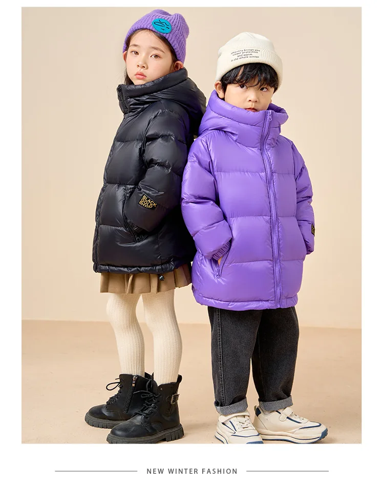 Chaqueta de plumón para niño – Abrigo acolchado de invierno - imagen 4