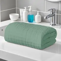 Albornoz bebé con capucha algodón secado rápido baño y playa