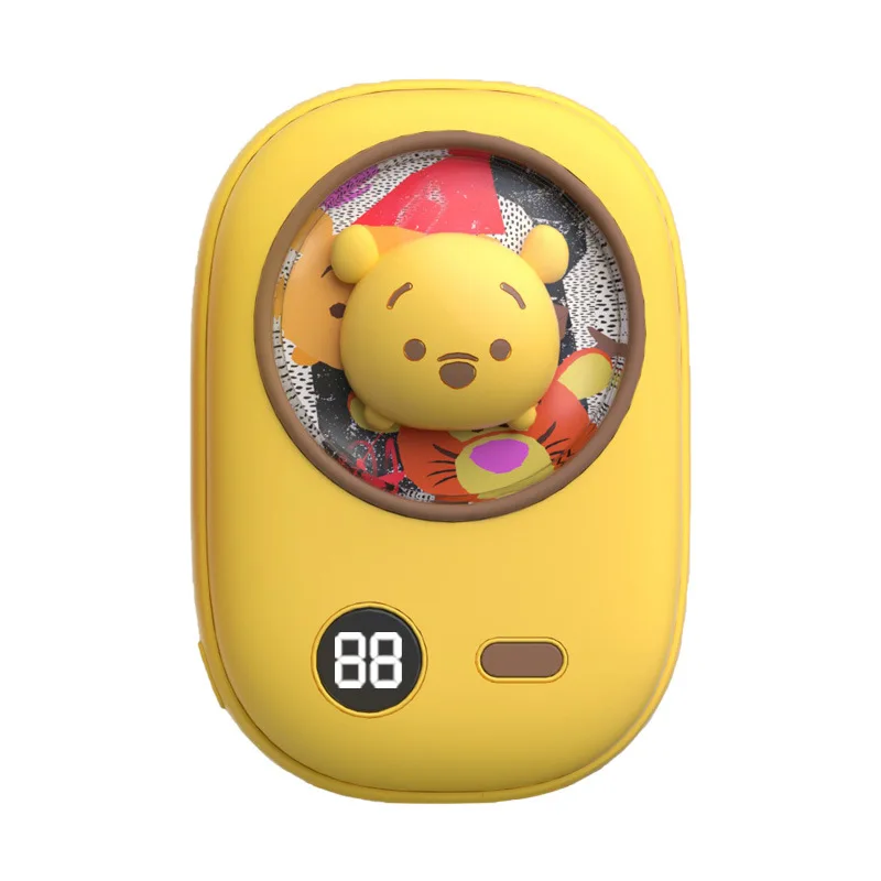 Calentador de manos de dibujos animados de Disney, Banco de energía portátil 2 en 1, Minnie Losto Winne, carga Usb cálida, regalo de Navidad para niños, Invierno - imagen 4