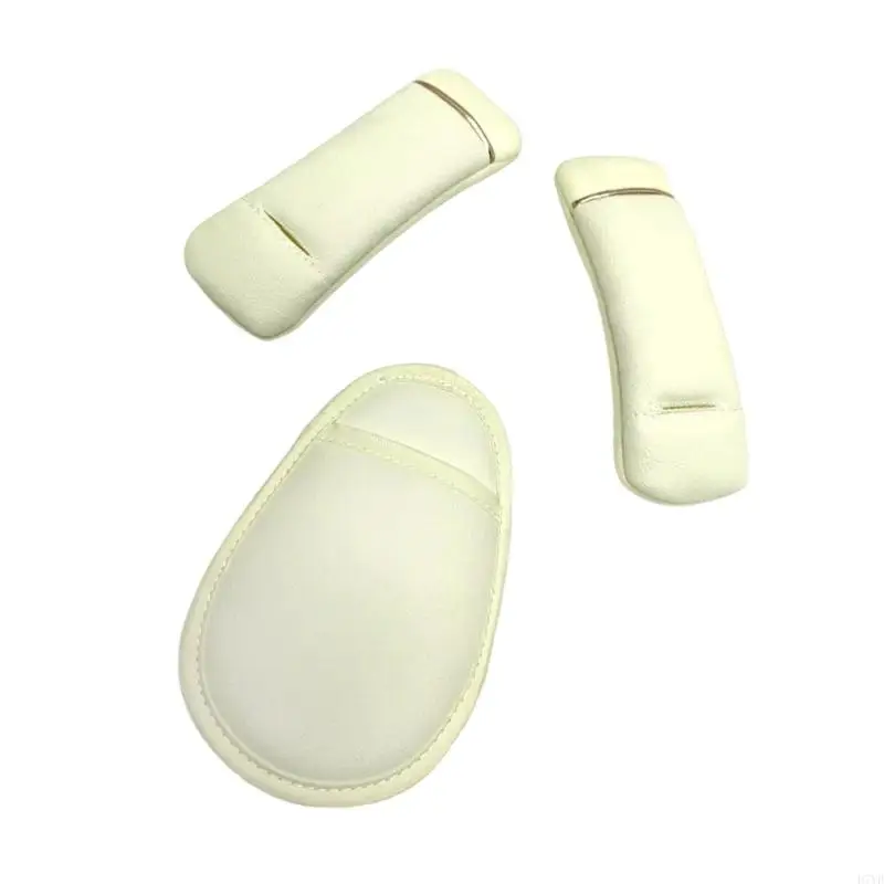 D7yd 3 piezas cojines PU transpirables para asientos para automóvil infantil y protección silla - imagen 3