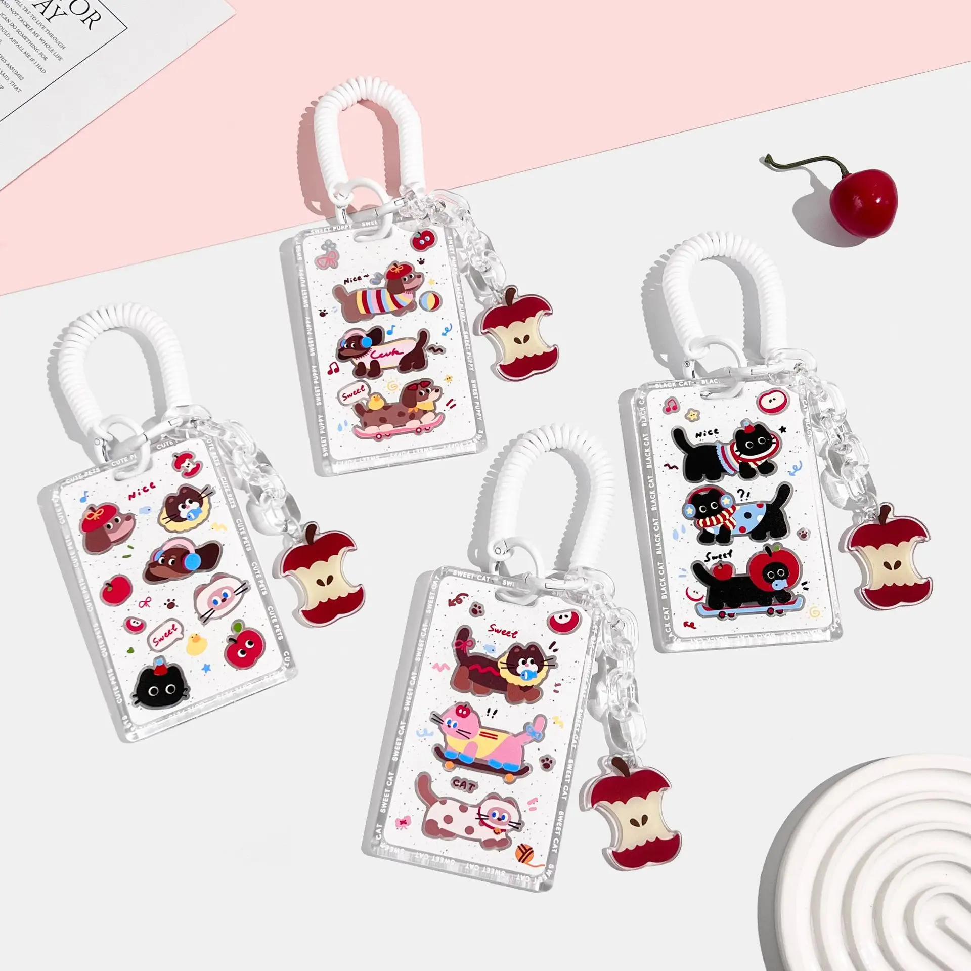 Funda protectora para tarjetas con animales de dibujos para niños - imagen 5