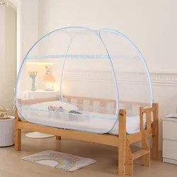 Mosquitera para cuna de bebe sin montaje amplia anticaida y segura