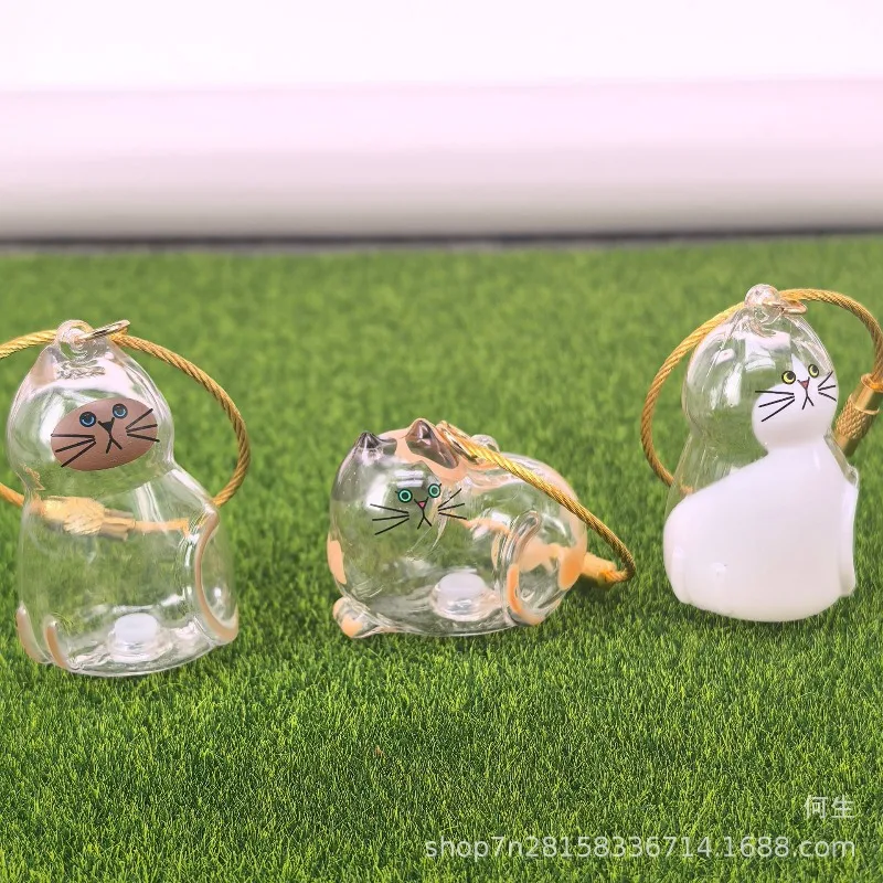 Caja ciega de gatos transparente de Japón, juguetes Kawaii, tarro de almacenamiento de pelo de gato, muñeca DIY, regalo, juguetes colgantes, decoración para coleccionar - imagen 5