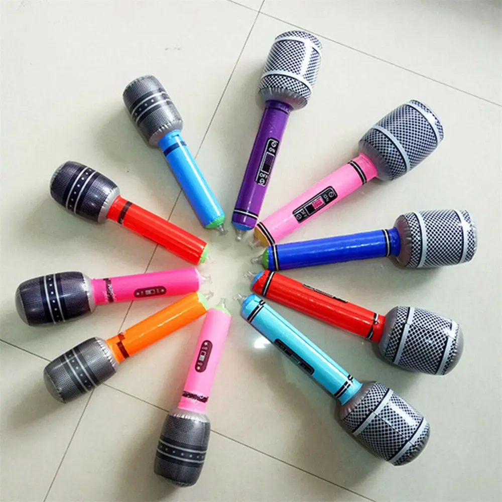 Juego de globos de música de instrumentos inflables, instrumento de simulación, guitarras, saxofones, micrófonos, juguete de fiesta, 15 piezas - imagen 4