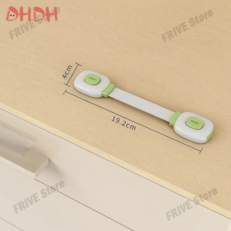 Cerradura de seguridad para niños, protección de armario para niños, cerradura de puerta de gabinete de seguridad, cerraduras protectoras para cajón de refrigerador para bebés - imagen 5