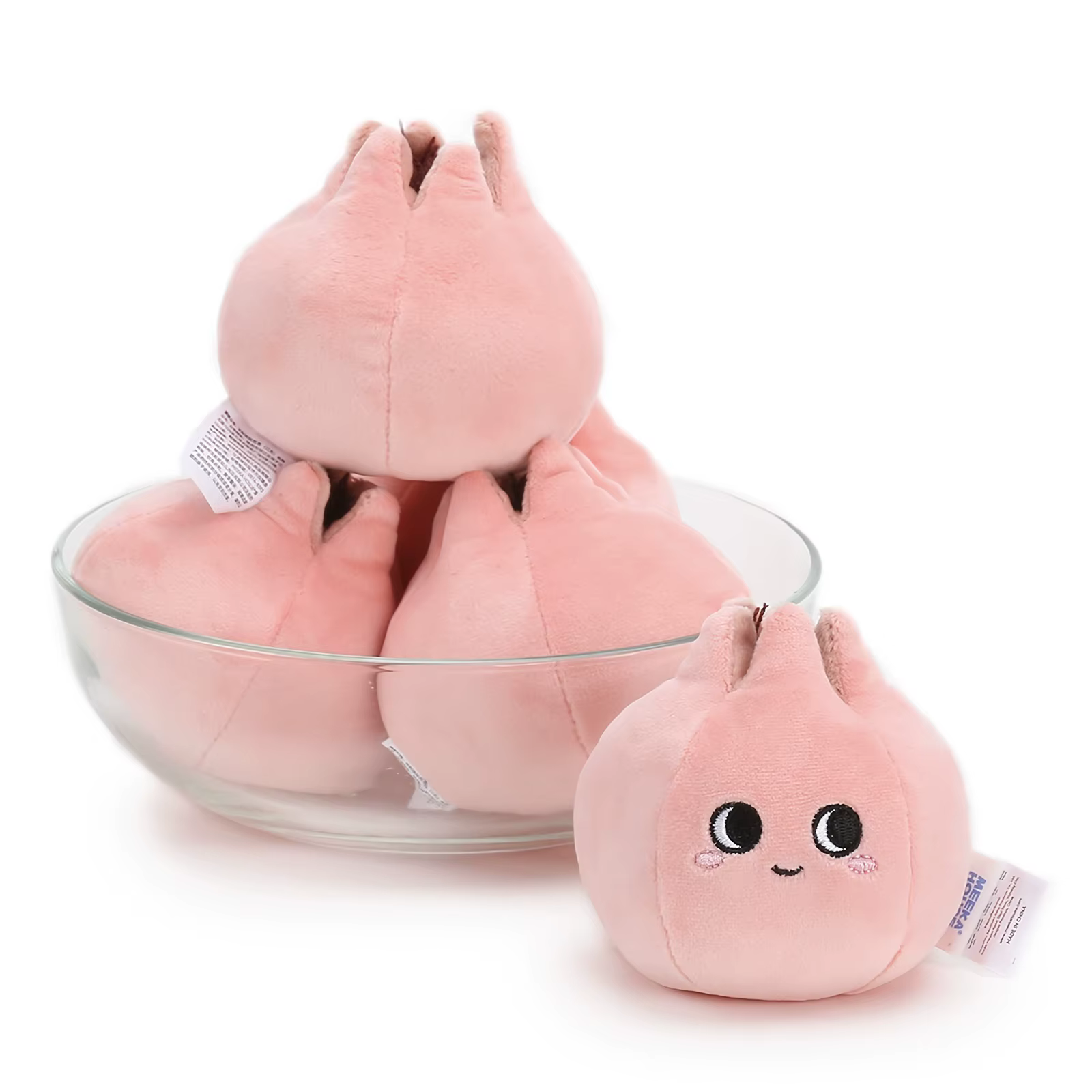 Peluche granada rosa – Juguete infantil de tacto suave - imagen 2