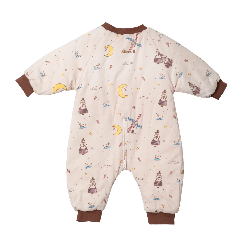 Saco de dormir bebé de algodón suave estampado ciudad de cuento - imagen 2