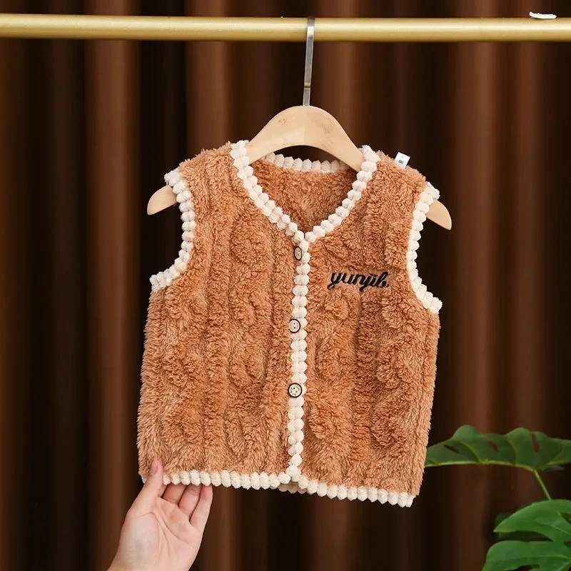 Chaleco polar bebé doble cara para invierno y otoño - imagen 5