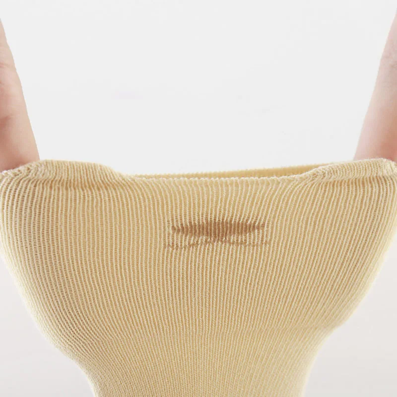 5 pares por lote de calcetines de otoño para bebé 0-3T calcetines finos de Color sólido con dibujos animados para niños pequeños versión coreana calcetines infantiles en tubo - imagen 5