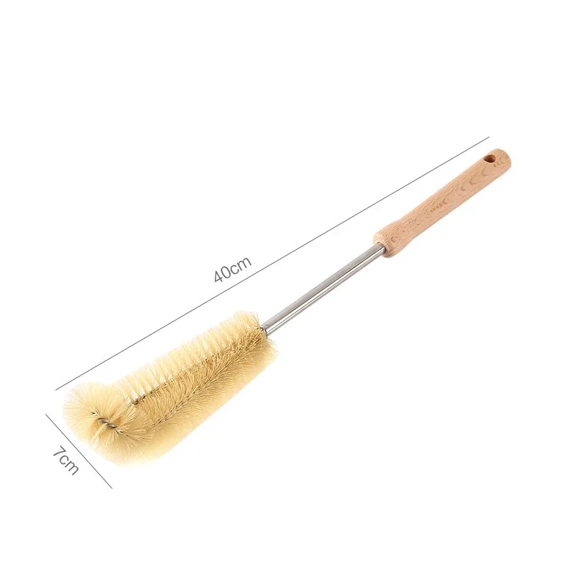 Cepillo de madera mango extra largo para limpieza cocina infantil - imagen 5