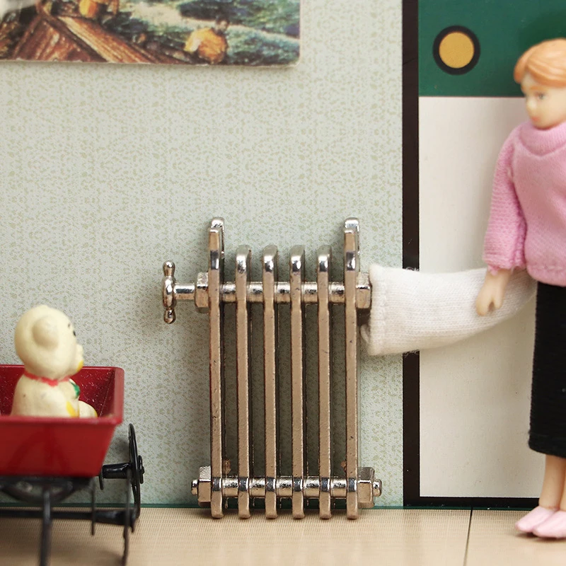 Casa muñecas detallada - Detalle radiador metal