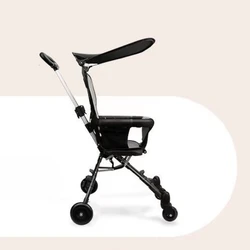 Cochecito reversible 360° – Plegable y ligero para viaje