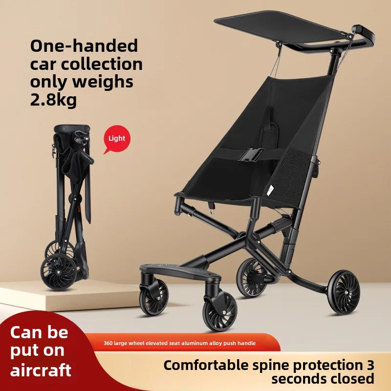 TrikeBaby triciclo infantil convertible ligero con capota - imagen 2
