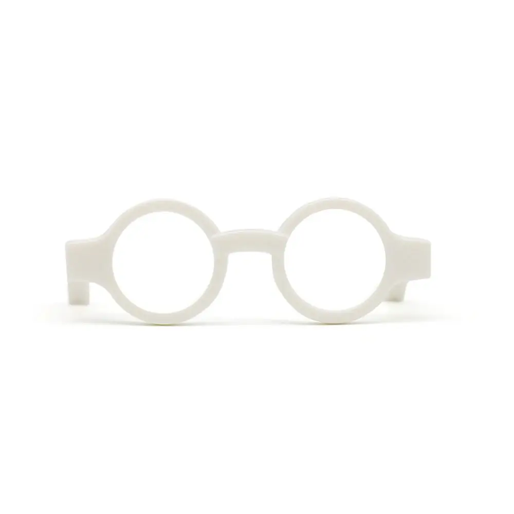 White-Round Frame
