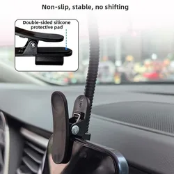 Parasol Coche Bebé Plegable Antideslumbrante con Clip Universal
