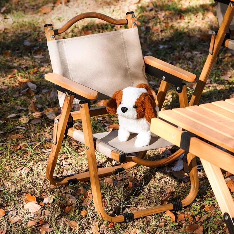 Kmiter Silla de camping transpirable plegable para niños aluminio - imagen 4
