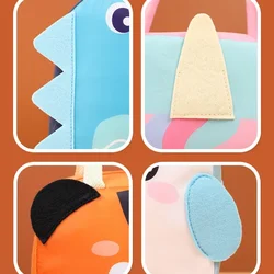 Bolsa de almuerzo infantil térmica con dibujos animados - tela Oxford
