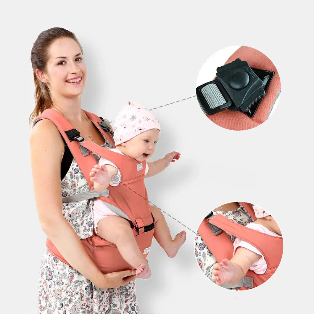 Portabebés ergonómico para bebé, taburete de cintura multifuncional para recién nacido a niño, multiusos antes y después, accesorios para bolsa de canguro - imagen 3