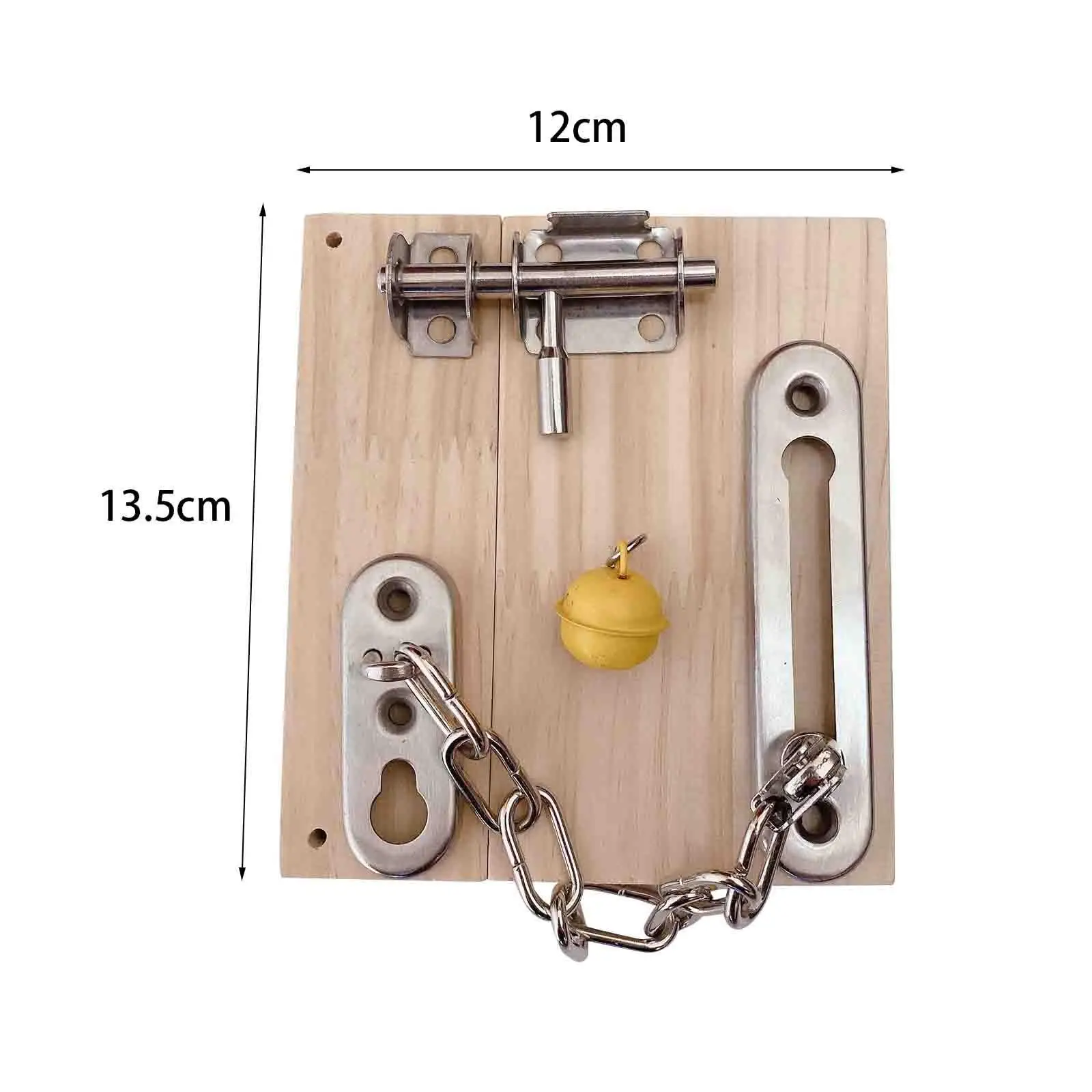 Montessori Busy Board DIY Material Early Educational Toy Travel Toy Sensory Busy Board for Toddlers Plane Travel Toy Boys Girls