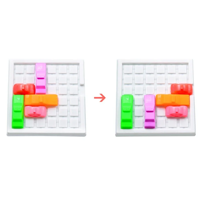 Puzzle Huarong de lógica y tráfico para niños - imagen 3