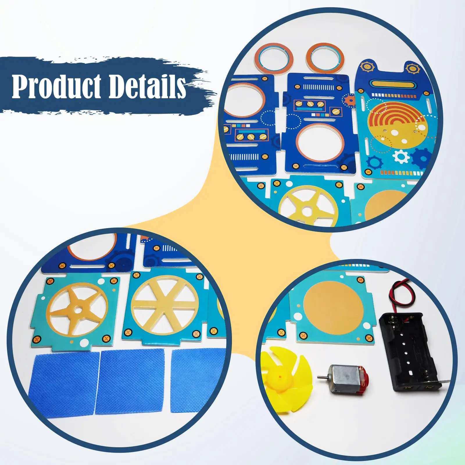 Experimento científico purificador de aire kits de física juguete para herramienta de enseñanza en el aula - imagen 5
