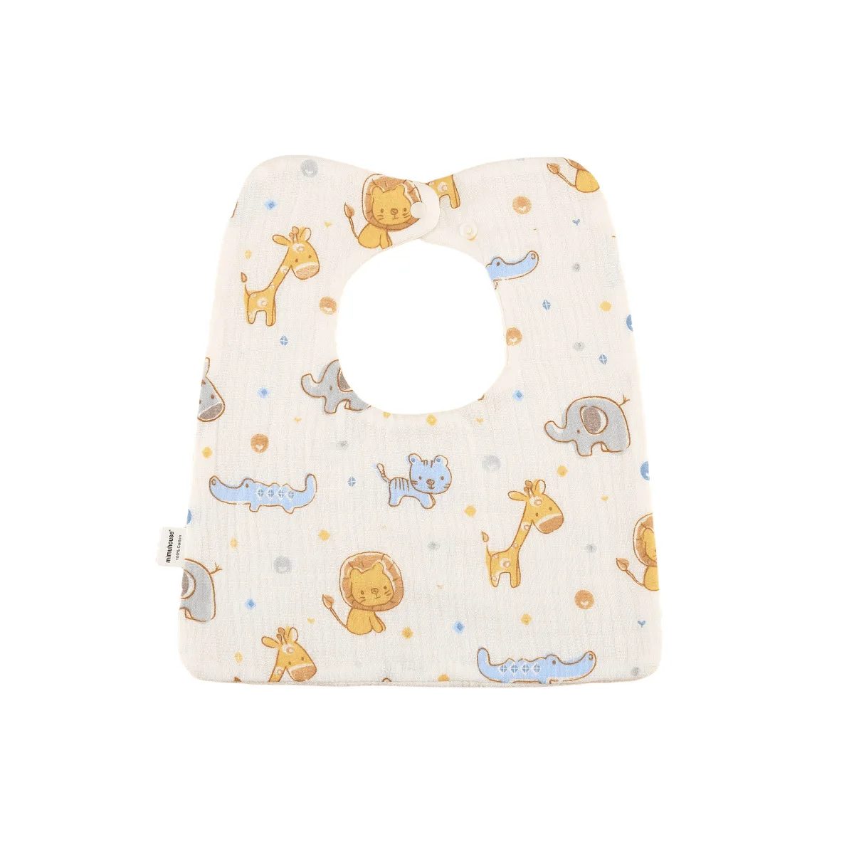 Bavoir d'Alimentation en Gaze de Coton à 6 Couches pour Bébé, Serviette Mignonne à Motif de Dessin Animé, Douce pour le Rot, Nouveau-né et Enfant en Bas Âge - imagen 4