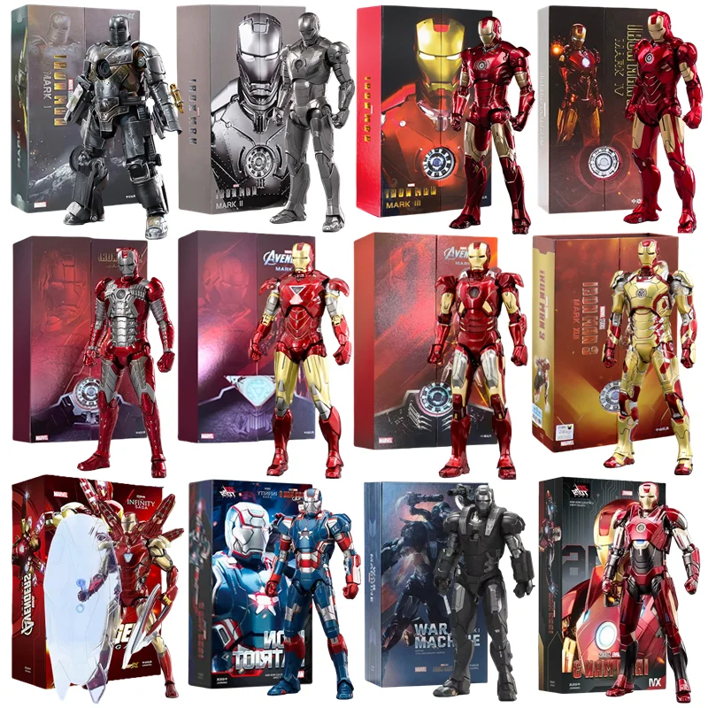 Marvel Vengadores Iron Man Figura de acción coleccionable para niños