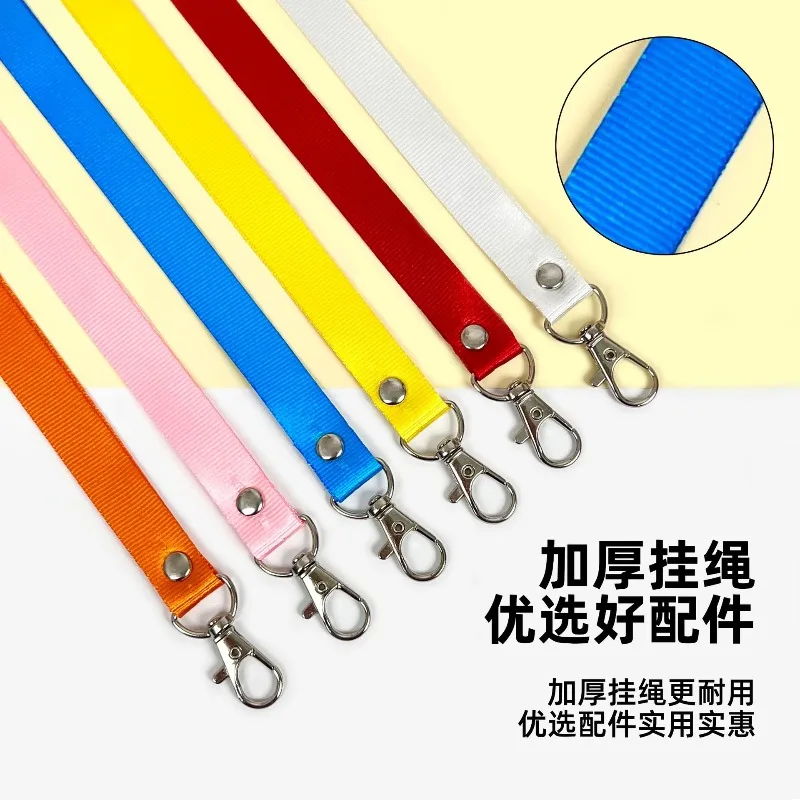 Portatarjetas de identificación de trabajo de cuero, cordón incluido, bolsa con etiqueta de nombre de cuero de vaca, estuche para tarjetas de visita de estilo minimalista Neutral - imagen 4