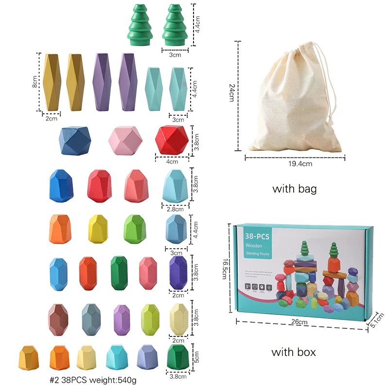 38PCS