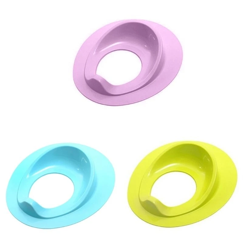 M76C Inserto asiento inodoro para bebé fácil limpieza para niños pequeños 24 meses o más, diseño compacto, baño - imagen 4