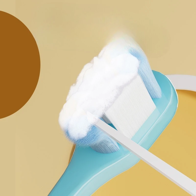 Cepillo de dientes suave ultrafino para niños, cepillos de dientes de pelo suave, limpieza profunda Oral, cuidado bucal para niños y niñas, herramientas de limpieza bucal, nuevo estilo - imagen 3