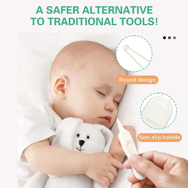 Aspirador nasal para bebé con punta suave y filtrado higiénico - imagen 3