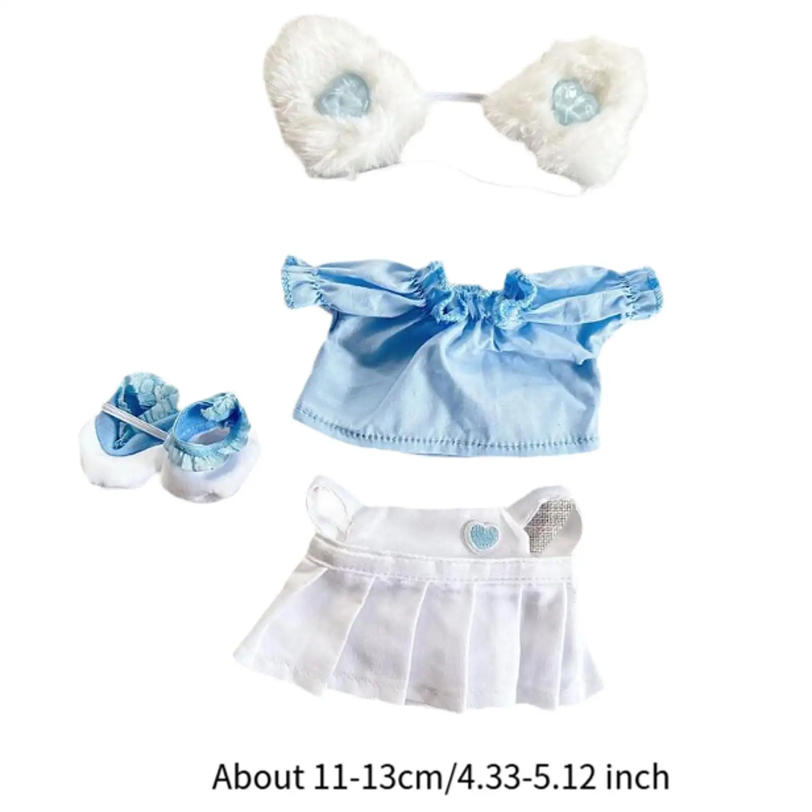15 cm Plush Doll Clothes Doll Outifits Photo Props Fashion Doll Dress Doll Clothing