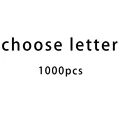 1000pc choose letter