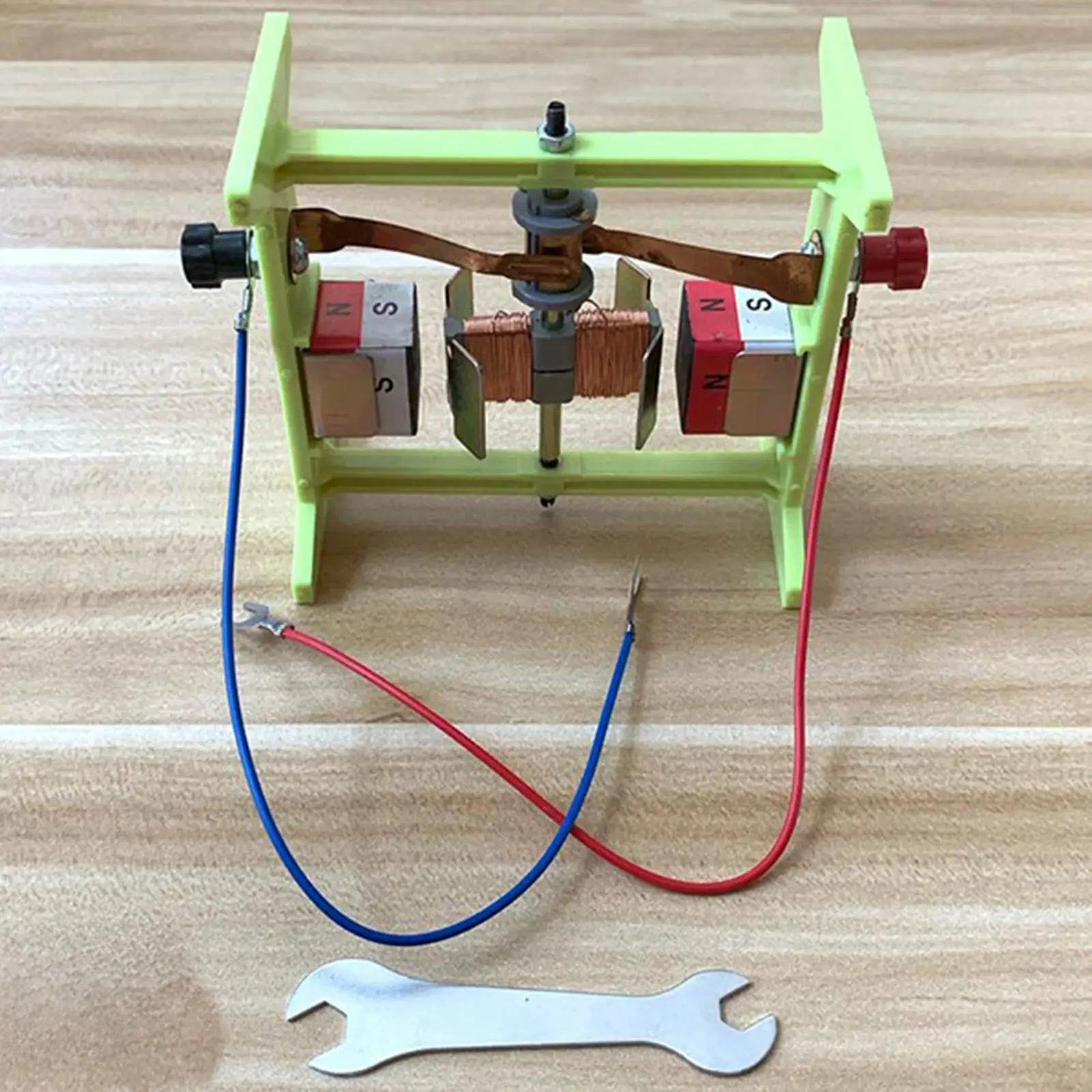Electric Motor Science Assemble Kit Technology Small Production Physics Experiment for Children Kids High School Students Teens